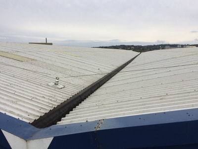 man safe system on roof top